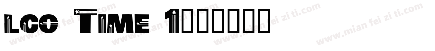 lco Time 1字体转换